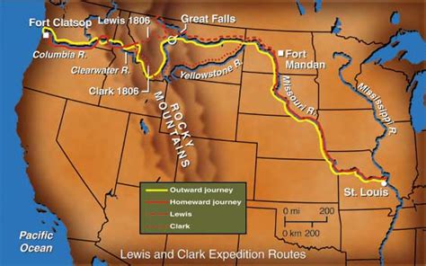 Cuộc Khám Phá Lục Địa và Con Đường Tới Thái Bình Dương của Lewis & Clark Expedition